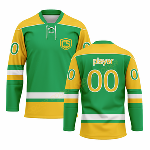 Hot <b>Sale</b> Best Quality Custom Design Ice Hockey Uniform Set Design Jersey Pants Ice Hockey & Field Hockey - Product Image 3