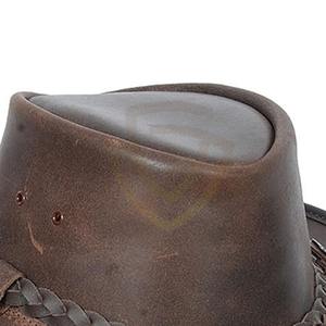 Sombreros de Vaquero de Cuero de Primera Calidad para Hombre y Mujer, Tamaño Ajustable, Sombreros de Vaquero Personalizados - Product Image 5