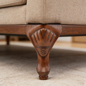 ขาเก้าอี้ไม้ราชินีแอนน์ออกแบบได้ตามต้องการขาโซฟาแกะสลักรูปกรงเล็บเสือสำหรับห้องนั่งเล่นและโรงพยาบาล - Product Image 5