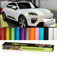 Film de protection de peinture automobile (PPF) en TPU anti-rayures, anti-UV et anti-infrarouge, 7,5 mil, auto-réparant, à changement de couleur, garantie 5 ans