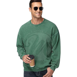 Sweat-shirt délavé à l'acide de haute qualité pour homme, manches longues, style unique 2026 - Product Image 3