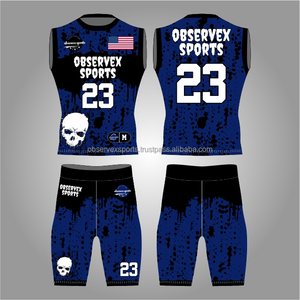 7v7 Uniform Flag Football Uniform Set Crafted From Moisture Wicking Material Custom 7on7 Jersey And Dry During Game - Product Image 1