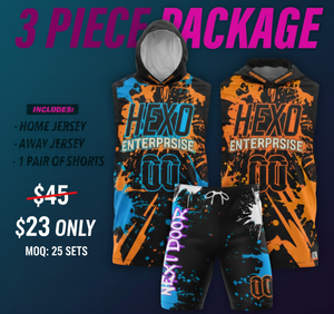 Uniforme de Fútbol Americano Sublimado de 3 Piezas con Capucha, Diseño Personalizado OEM, Uniforme de Flag Football con Tu Nombre y Número - Product Image 2