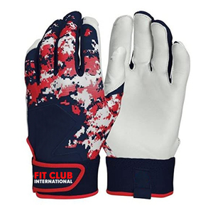 ถุงมือตีเบสบอลลายพรางพิมพ์ลาย OEM ขายส่งระดับนานาชาติจาก Fit Club ถุงมือกีฬาแบบกำหนดเองที่สวมใส่สบายและยืดหยุ่น - Product Image 4