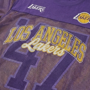 T-shirt en maille style superposé pour la vente en gros |   Vêtements de basketball |   Fabricant OEM personnalisé sous licence et à marque privée - Product Image 4