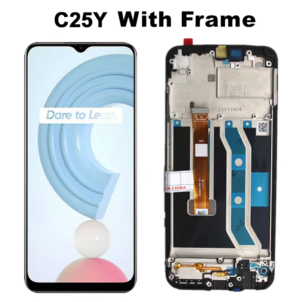 For Realme C25Y With Frame