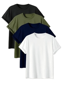 Camiseta de hombre 100% algodón de alta calidad, estilo oversize, streetwear, corta, personalizada, ropa usada. - Product Image 1