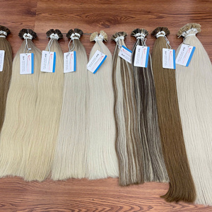 Best sale 100% Vietnamese Color Flat Tip Hair Extensions High Quality Super Shiny Silky No <b>tangle</b> Large in Stock - Product Image 6