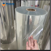 Rouleau de film transparent en PVC, feuille de plastique rigide transparente, flexible, résistant à la chaleur, à l'humidité, pour emballage, couverture, rideau, directement de l'usine