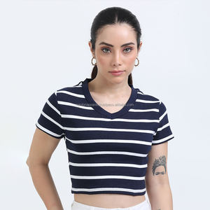 Nardon Apparel – Nouveau Crop Top Sexy à Col Rond ou Col Montant, Coupe Slim, Imprimé Sérigraphié Personnalisé, Grande Taille, Couleur Unie, pour Femme - Product Image 6