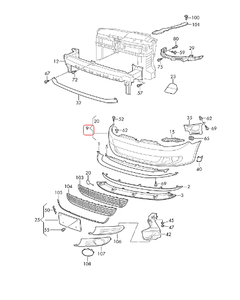 Européenne Pour Audi Volkswagen <span class=keywords><strong>Golf</strong></span> 5K0807217CKGRU GTI <span class=keywords><strong>Pare</strong></span>-chocs 5K0 807 217 CK GRU - Product Image 4