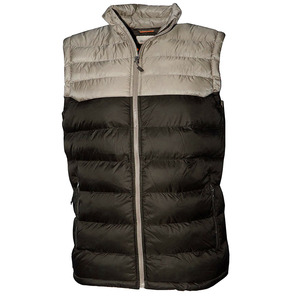 Chaleco Acolchado de Plumón Personalizado para Invierno, con Cuello Alto, Cierre de Cremallera, Aislamiento de Nailon, para Deportes y Trabajo - Product Image 5