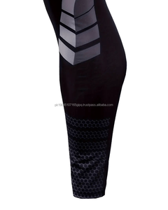 Pantalones de compresión de secado rápido para hombre, mallas, pantalones para correr, capa Base, mallas de secado fresco, mallas deportivas activas con estampado de sublimación - Product Image 5