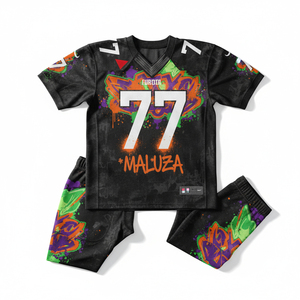Ensemble d'uniformes de football américain sublimés sur mesure, tissu robuste, maillots de gridiron professionnels, vêtements personnalisés - Product Image 1