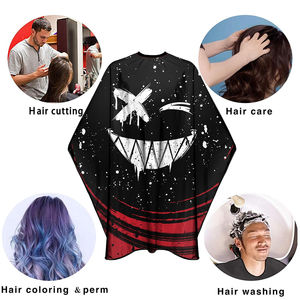 Capa de Corte de Pelo con Cierre Ajustable de Botones a Presión, Capa Profesional para Barbería, Suministros de Salón de Belleza, Capa de Peluquería Unisex - Product Image 6