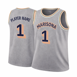 Maillot de basketball réversible personnalisé OEM, uniforme de performance sublimé à marque privée, grande taille, 100 % polyester pour clubs et équipes - Product Image 1