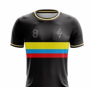 Camiseta de Fútbol Personalizada para Hombre, 100% Poliéster, Sublimada, Impresión por Transferencia de Calor, Secado Rápido, Manga Corta, Logotipo Personalizado, Múltiples Posiciones - Product Image 6
