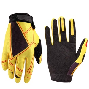 Guantes de Ciclismo de Dedo Completo, Cómodos Guantes para Montar en Bicicleta con Palma Acolchada, Agarre Antideslizante, Material Transpirable y Protector - Product Image 3