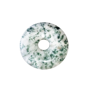 Donuts de Cristal Natural, Donuts de Ágata de Árbol, Gemas de Cristal, Gemas de Reiki, Donuts Curativos, Mayorista de Ágata - Product Image 1