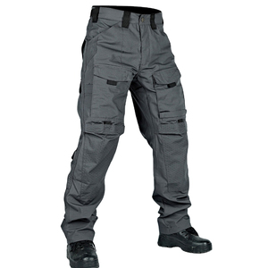 Men's Cargo Pants Casual Athletic Workwear Trousers Multi Pocket Full Length Custom Logo Outdoor Pants - Product Image 2