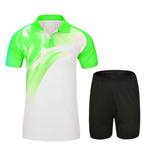 Conjuntos de Uniformes de Tenis de Manga Corta para Adultos Unisex, Transpirables, de Secado Rápido, Anti-UV, con Impresión por Sublimación Personalizada, Más Vendidos - Product Image 5