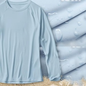 T-shirt de yoga moulant pour femme, directement de l'usine, en polyester et élasthanne haute extensibilité, haut de fitness respirant, personnalisable OEM - Product Image 5