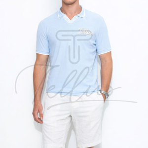 เสื้อโปโลผู้ชายดีไซน์โดดเด่น ราคาขายส่ง รุ่นใหม่ล่าสุด แห้งเร็ว - Product Image 3