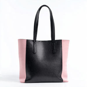 Streetwear Genuine Leather Unisex Fashion Tote <b>Bag</b> Summer Open Large Capacity - Product Image 2