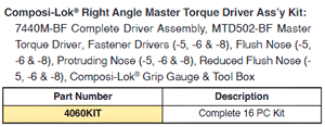 Composi-Lok Heavy-Duty Pneumatic Installation & Removal Tool Kits Model 4060KIT - Product Image 2