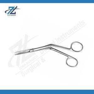Ciseaux Sinus, Ciseaux Chirurgicaux Endoscopiques ORL, Instrument de Coupe de Tissus Nasaux en Acier Inoxydable de Qualité, Fabricant Pakistan - Product Image 4