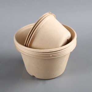 Export Quality <b>Disposable</b> 32oz Bagasse Bowls Lid for Restaurants Cafes Hotels Food Courts Party Use Natural <b>Tableware</b> Food Bowls - Product Image 2