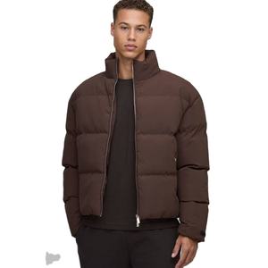 Chaqueta de Invierno Acolchada de Lona con Logotipo Personalizado, para Hombre y Mujer, Transpirable, Resistente al Viento, para Exteriores - Product Image 1