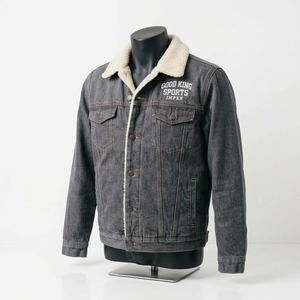 <b>Men's</b> Denim <b>Jacket</b> with <b>Sherpa</b> Lining Button Front Eco-Friendly Winter Casual Regular Fit Denim <b>Sherpa</b> <b>Jacket</b> - Product Image 3
