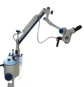 Microscopio Quirúrgico Ginecológico con Brazo Ajustable y Oculares Dobles para Uso en Quirófano, Eléctrico, Certificado CE Clase II. - Product Image 2
