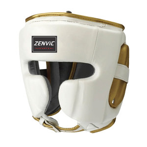Protector de Cabeza de Boxeo de Cuero de Alta Calidad, Transpirable, Ajuste Flexible, Diseño Ecológico, Protección Duradera para Entrenamiento Deportivo - Product Image 1