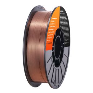 Filo per saldatura MIG solido ER70S-6 da 0,035 pollici, 11 libbre, CO2, a bassa schizziatura, con elevati livelli di disossidanti per saldatura a gas in tutte le posizioni, 15 kg - Product Image 4