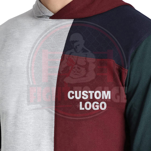 Ensemble pantalon et sweat à capuche pour homme, color block, uni, décontracté, respirant, matière douce au toucher, sur mesure, prix de gros - Product Image 6