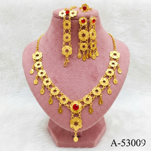 MOLL JEWELLERS Ensemble collier et boucles d'oreilles en alliage de zinc plaqué or avec zircon, forme d'insecte, bijoux de mariage classiques pour femmes A-53300 - Product Image 5