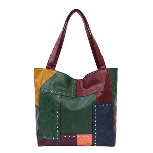 ZPT037 WEEKS Vente en gros personnalisée 2021 Sacs fourre-tout en cuir PU imperméable à grande capacité avec deux fermetures éclair, style chinois, en polyester - Product Image 2