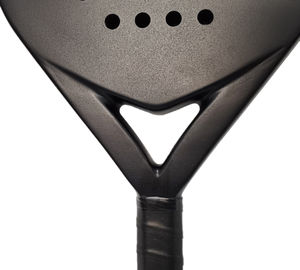 Raquette de padel et de beach tennis personnalisée, nouvelle, entièrement en fibre de carbone, légère, durable, avec forme diamant et filet en polyester - Product Image 4