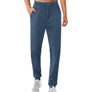Pantalones Deportivos Ligeros de Lona 100% Algodón para Hombre, de Secado Rápido, Impermeables, con Cintura Elástica, para Correr, Gimnasio, Entrenamiento, Atletismo - Product Image 3