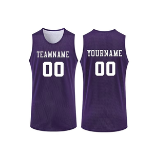 Maillot de basket personnalisé haute performance, brodé/imprimé, pour hommes/jeunes - Product Image 1