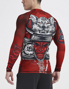 Custom Logo Rash Guard <b>Compression</b> Training <b>Shirt</b> Premium Fitness Sportswear Supplier Bulk Production - Product Image 6