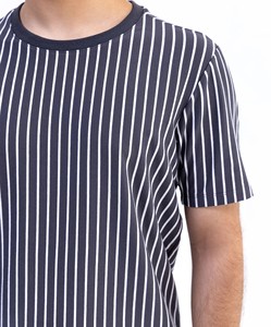 Vêtements d'été Nouveau T-shirt décontracté pour homme à col rond bicolore à manches courtes Coupe régulière 100% coton Séchage rapide Respirant Confortable - Product Image 4