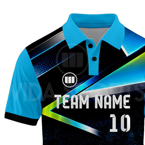 Custom <b>Cricket</b> Shirt Mens Sublimation <b>Cricket</b> Jersey Breathable Quick Dry Fabric Team Uniform Sportswear Supplier - Product Image 4