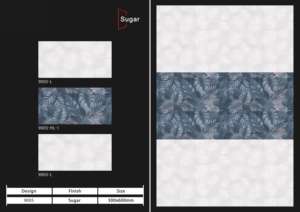 Azulejos de Porcelana Refinada con Acabado Suave de 300x600 mm, Diseñados para Interiores Elegantes con Acabado de Grano Suave y Vitrificación Resistente - Product Image 3