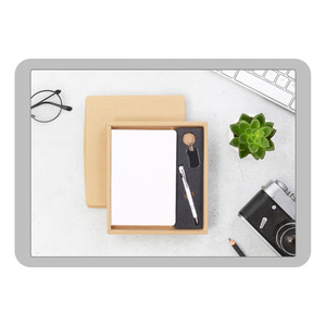 Set de Regalo de Agenda y Bolígrafo de Cuero PU con Grabado Personalizado para Oficina, Caja de Regalo de Color Personalizado para Regreso a Clases y Navidad - Product Image 5