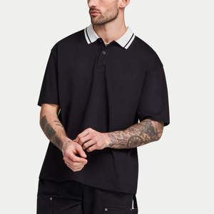 Uniforme de travail personnalisé de haute qualité, coton pur, broderie, vêtements de sport pour hommes, polo de golf à manches courtes - Product Image 1