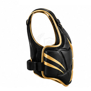 Protection de poitrine rembourrée en cuir respirant et léger, respectueuse de l'environnement, pour la boxe, le MMA, le kickboxing, les arts martiaux, la lutte et l'entraînement - Product Image 4