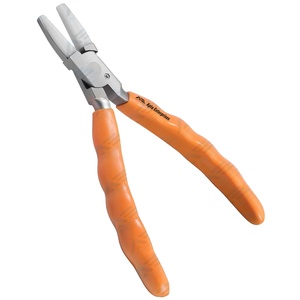 6 Inches Stainless Steel Orange Flat Plier Eyeglasses Repairing <b>Tool</b> Tilt Angle Adjustment Eyeglass Arms Frame Adjusting - Product Image 1
